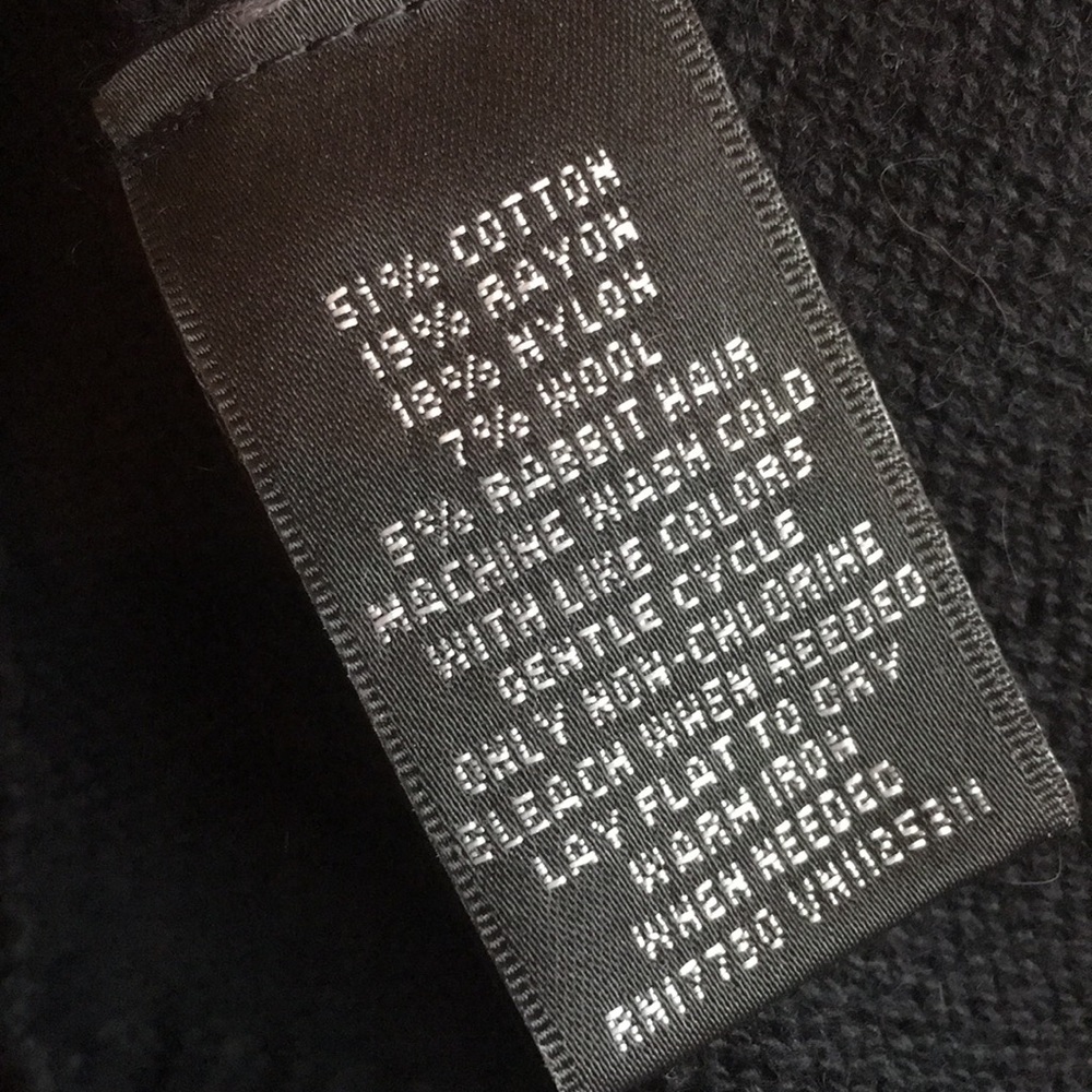 Mossimo black midi sweater dress in medium - Picture 8 of 8